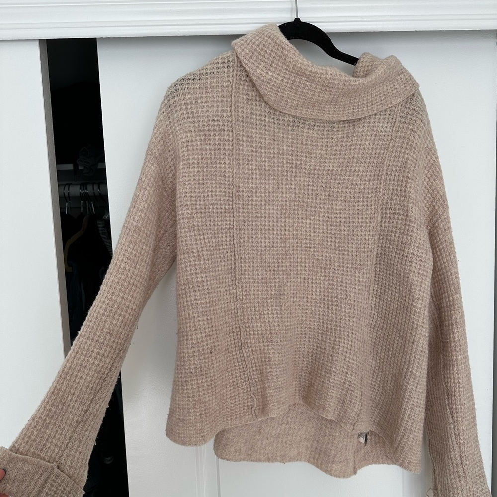 Free people sidewinder wool pullover